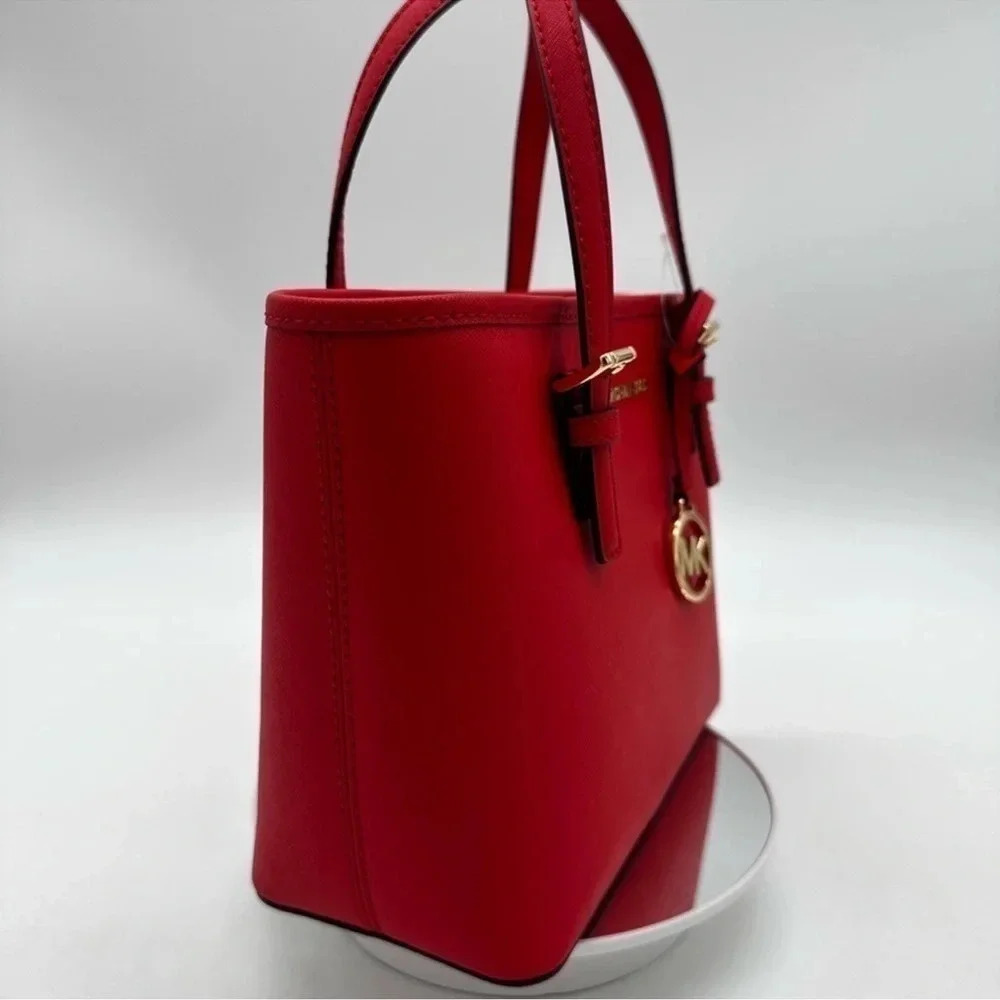 Michael Kors Jet Set Travel Extra-Small Top Zip Tote Bag - Picture 7 of 10